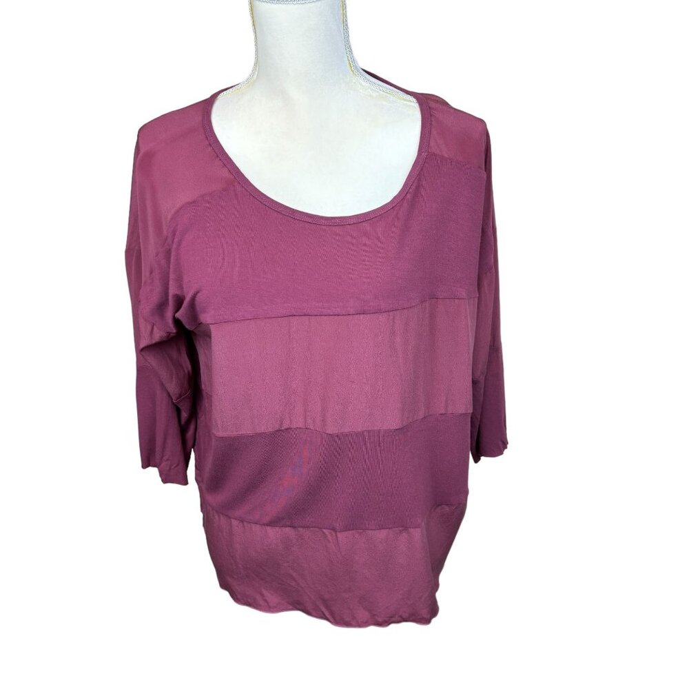 Bailey 44 Penelope Tree top, size Medium, silk, NWT, Made in USA, luxury, soft
